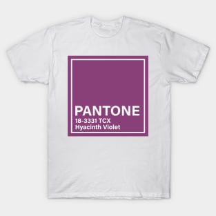 pantone 18-3331 TCX Hyacinth Violet T-Shirt